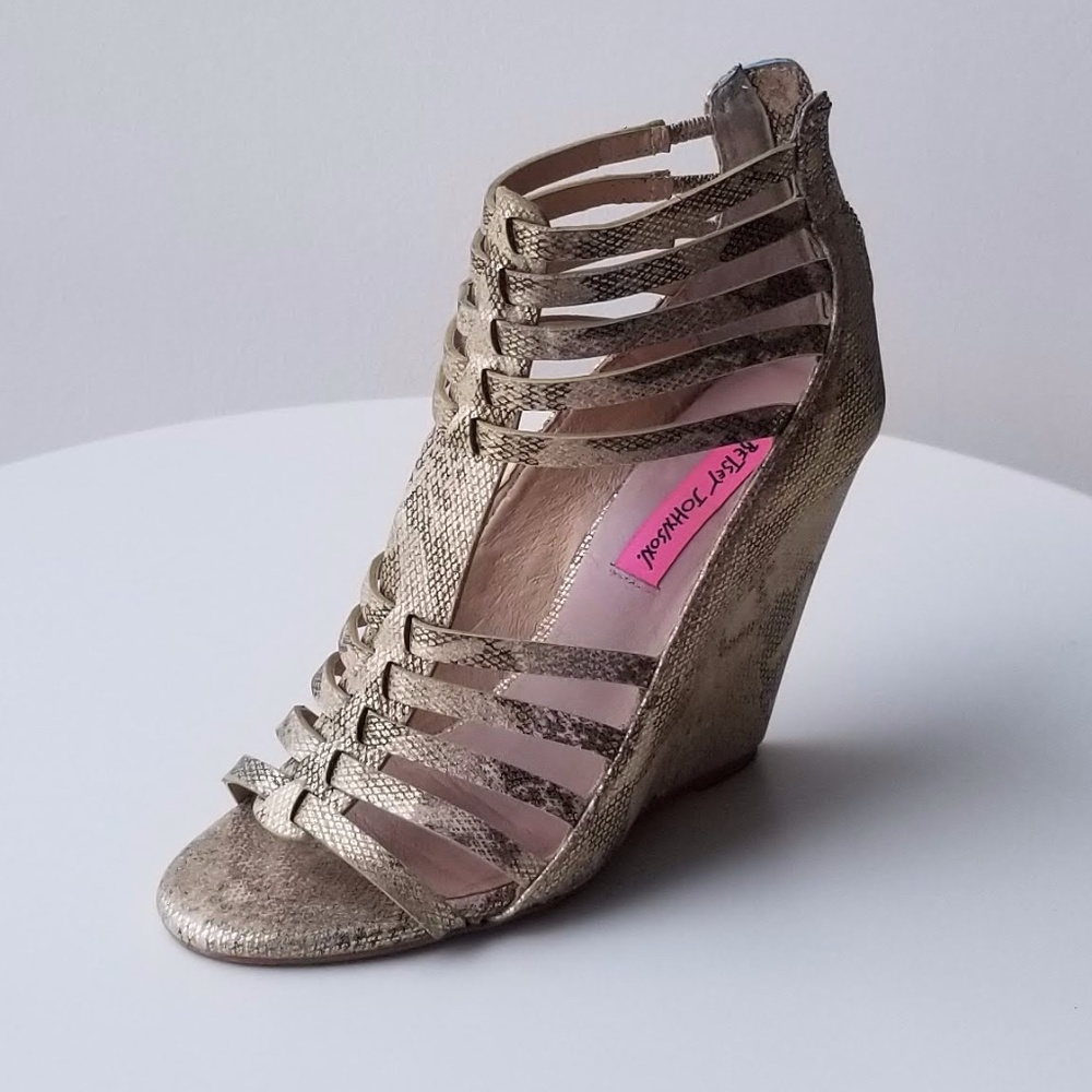 Betsey Johnson Strappy Heel